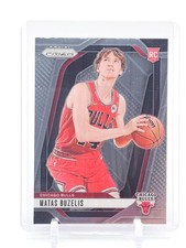 MATAS BUZELIS 2024-25 PANINI PRIZM ROOKIE #252 CHICAGO BULLS V Q0107