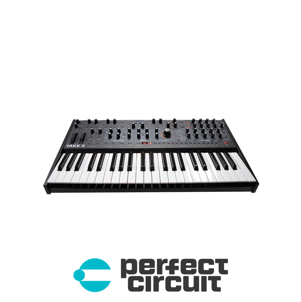 Sequential Take 5 Analog Polysynth Keyboard SYNTHESIZER NEW - PERFECT CIRCUIT - Image 3 of 4