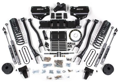BDS 6'' LIFT KIT,NITRO,8-BOLT,4-LINK,2019-2024 RAM 3500 DIESEL 4WD,AIR RIDE