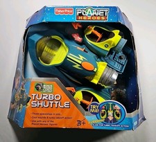 PLANET HEROES TURBO SHUTTLE By Fisher Price - 2007 - NEW