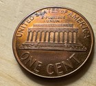 Lincoln Memorial 1990 P cent Business strike BN Copper Circulated Small Cent — photo 3
