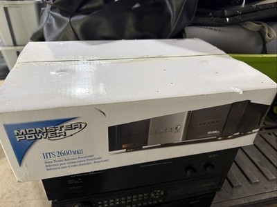 NIB MONSTER POWER HTS 2600 MKII HOME THEATER REFERENCE POWER CENTER