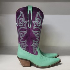 Dingo Western Boot Turqouoise Womens Size 7M