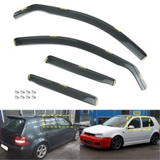 4-Tlg Regenabweiser Windschutz Windabweiser Für VW Golf IV MK4 5-Tür 1997-2004