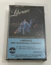 Liberace Live 40th Anniversary London Philharmonic Complete Program Cassette