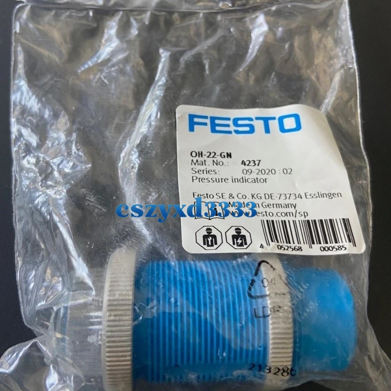 1PCS NEW FESTO OH-22-GN 4237 Pressure indicator Fast delivery