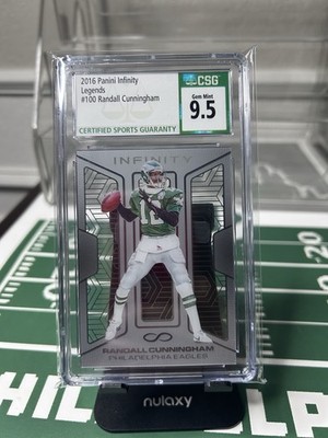 2016 Panini Infinity - Legends Randall Cunningham #100, CSG 9.5