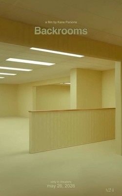 BACKROOMS Movie Teaser poster 2026 A24