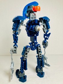 LEGO Bionicle 8602 Toa Nokama, 8615 Vahki Bordakh, & 8726 Matoran Dalu Complete