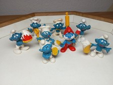 8 Schlümpfe Schleich Bully - SchlumpfSammlung Konvolut Schlümpfe Essen & Kochen