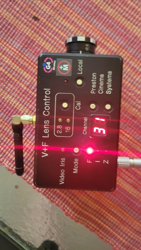 Preston Cinema Systems Single Channel Kit w/ V+F Control, Focus/Iris HU & DM2