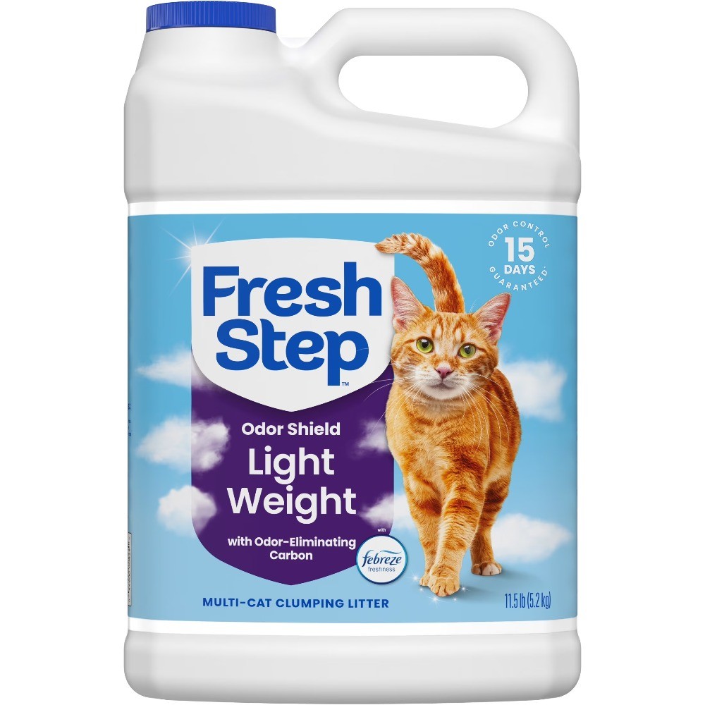 Fresh Step Odor Shield Light Weight Multi Cat Clumping Litte