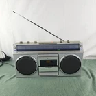 PANASONIC Works Vintage Boombox RX-4940 Portable Stereo FM/AM Cassette Radio 80s