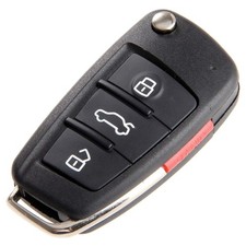 Keyless Entry Remote Key Fob 4 Button Replacement for Audi A3 A4 A6 A8 TT Q7