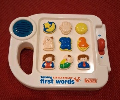 VTECH Talking Little Smart First Words Vintage 1993 Electronic Preschool. Nice!