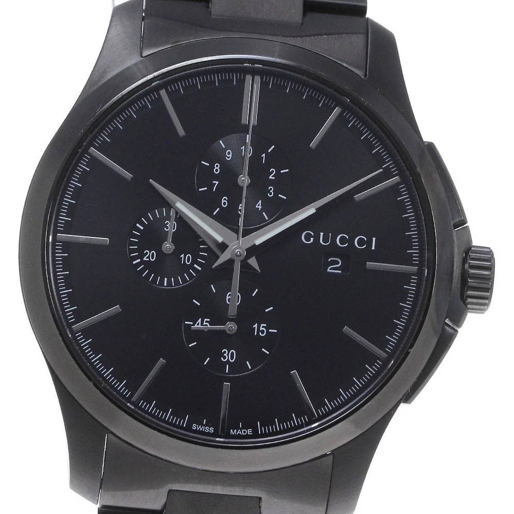 Orologio da polso uomo Gucci u Getro Metrografo cronog qu SSadrante quad navym