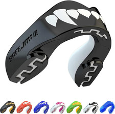 Mouthguard Slim Fit, Adults and Junior Mouth Guard with Case for Boxing, Basketb
