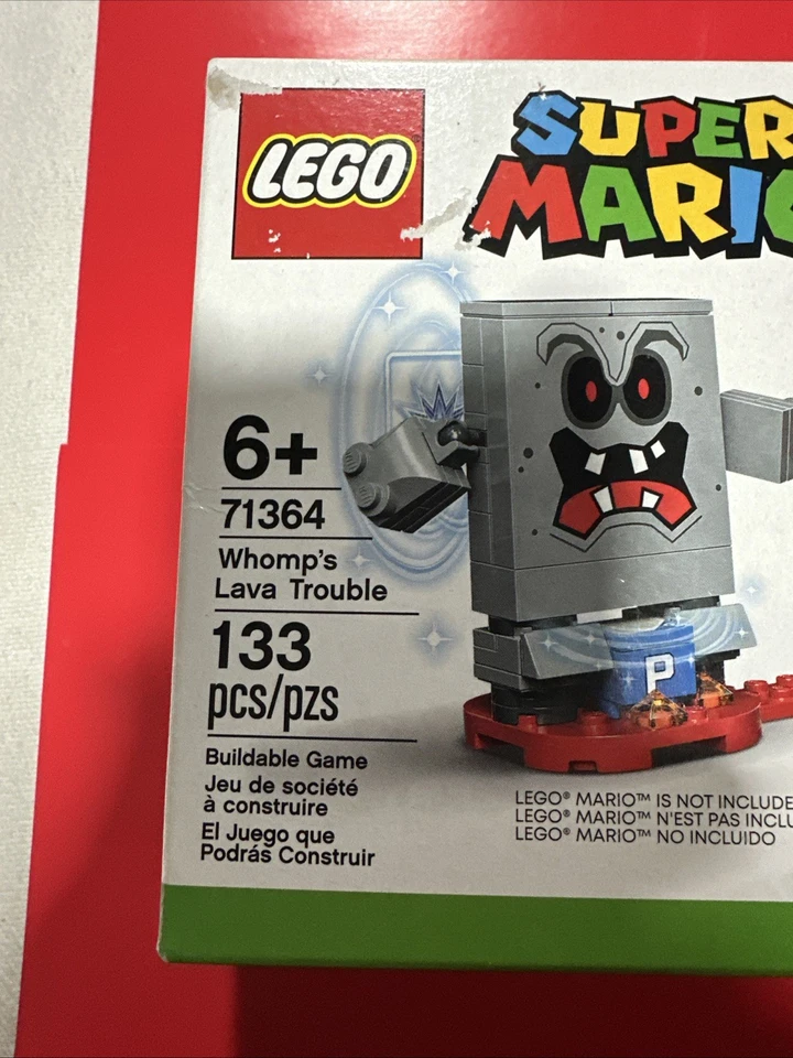 LEGO Super Mario Boomer Bill Barrage & Whomp’s Lava Trouble Expansion Set - Image 4 of 4