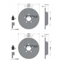 Disque de frein Toyota URBAN CRUISER