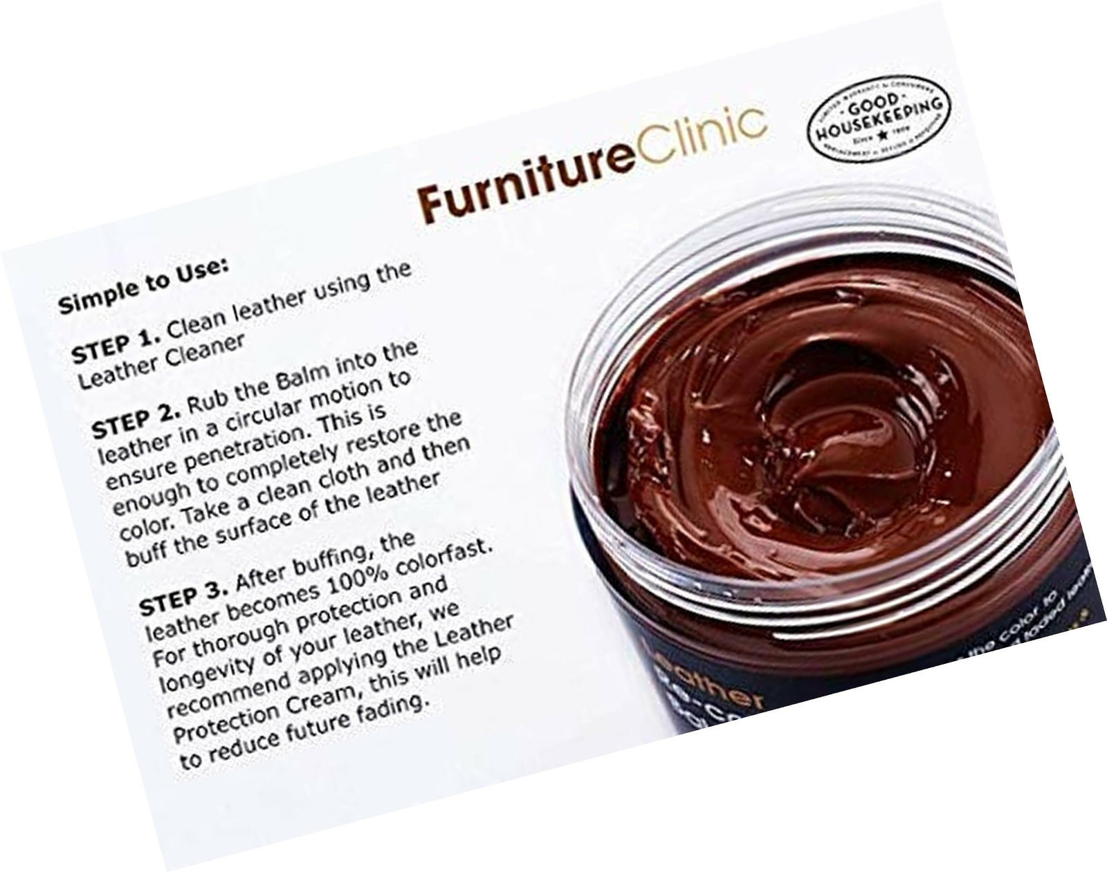 Furniture Clinic Leather Recoloring Balm Leather Color Restorer for Furnitu... eBay
