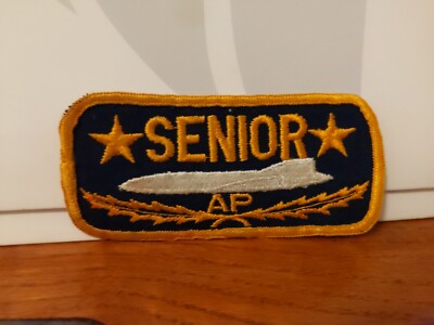 SENIOR AP UNKNOWN CLOTH EMBLEM PATCH 4 X 2 INCH | eBay