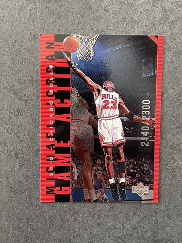Michael Jordan 1998-99 Upper Deck Living Legend - Game Action Serial # 2140/2300