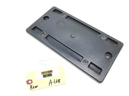 2011-2014 AUDI A8L D4 LICENSE PLATE HOLDER BRACKET OEM - Picture 1 of 6