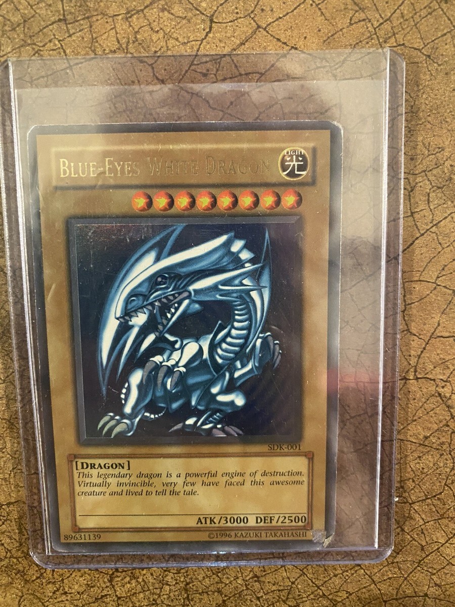 Blue Eyes White Dragon SDK-001 Holo Yugioh -NM 89631139 | eBay Blue Eyes White Dragon SDK-001 Holo Yugioh -NM 89631139 | eBay