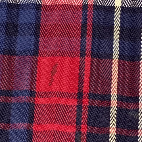 Northern Reflections Size L Red Blue White Long Sleeve Button Shirt - Picture 4 of 10