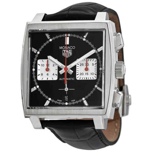 Tag Heuer Monaco Chronograph Automatic Black Dial Men&#039;s Watch CBL2113.FC6177