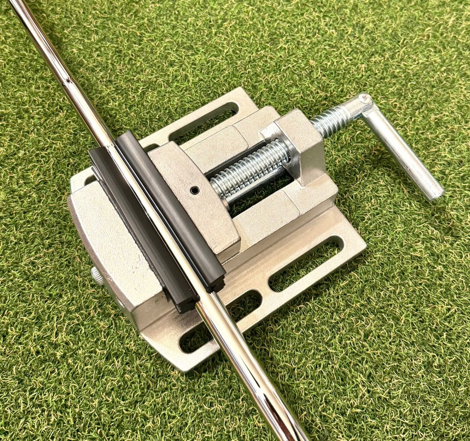 Golf Shaft Vise Clamp Tool for ReGripping Clubs eBay