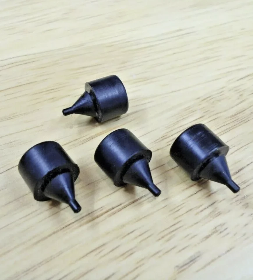 ¡4 PARAGOLPES DE PUERTA NUEVOS! PARA 1949 Y MÁS GM CHEVY BUICK OLDS GMC CADILLAC PONTIAC ETC Foto 4 de 4