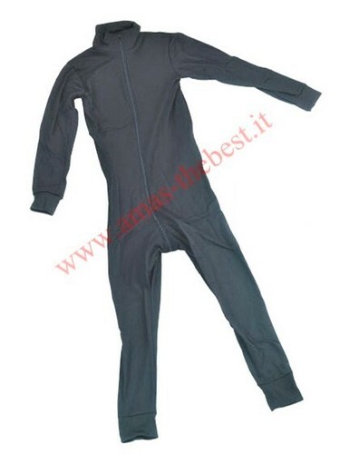 SOTTOTUTA INTEGRALE TERMICO 4 STAGIONI TUTA MOTO MUTA PILE NERO DOPPIA  CERNIERA | eBay