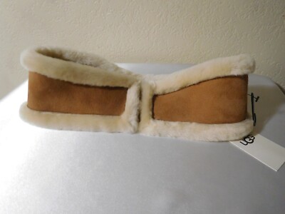 UGG Chestnut Suede Ear Warmer with Cream Fur UGG DAZZLE EARMUFF UNISEX - Ear warmers - chestnut/cognac  main image 4