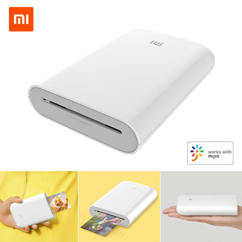 Xiaomi Mijia Mi Portable Mini Pocket Photo Printer Kit Bluetooth Printer  bundle