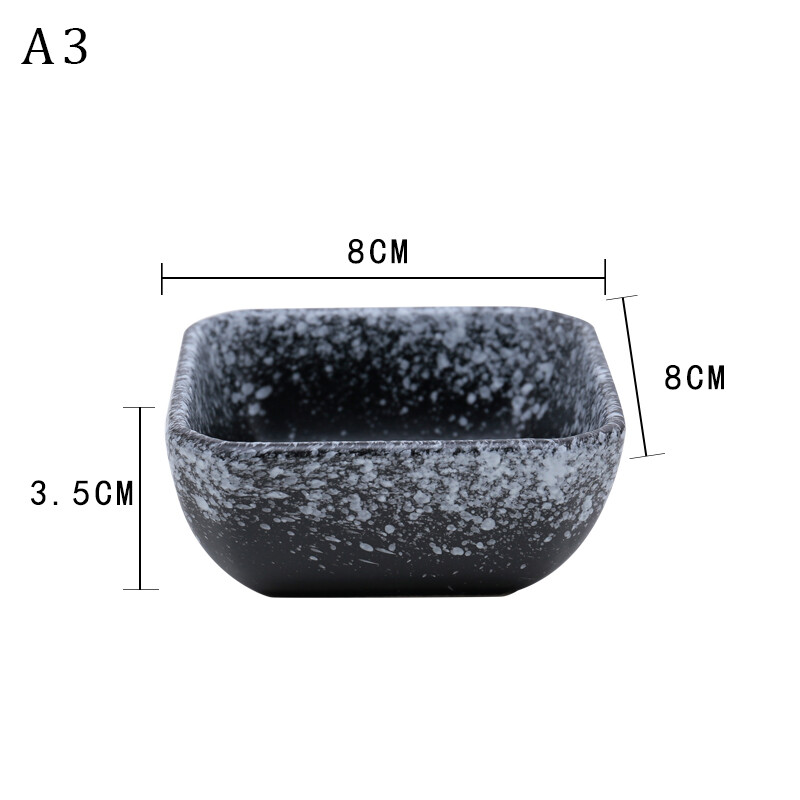 Japanese Ceramic Salad Sauce Dish Seasoning Plate Small Dipping Dish