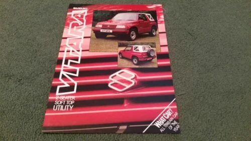 Suzuki Paper Car Manuals and Literature