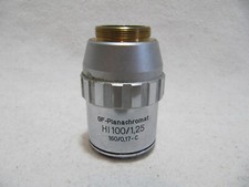 Zeiss GF Planachromat HI100x1,25 Mikroskop Objektiv Ölimmersion Blutuntersuchung