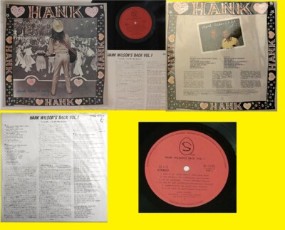 LEON RUSSELL Hank Wilson's Back Vol. 1 J.J. CALE ORG EDIC JAPAN + INSERT, N MINT