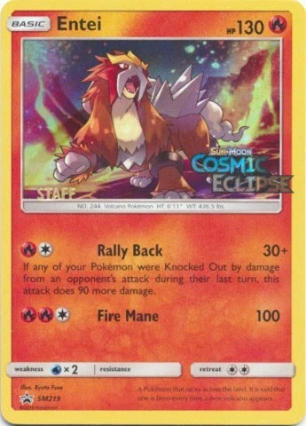 Entei Pokmon Individual Cards for sale - eBay