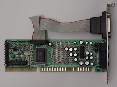 MS100 / ALS100 ISA Soundkarte (Avance Logic ALS100+, retro, 1997)
