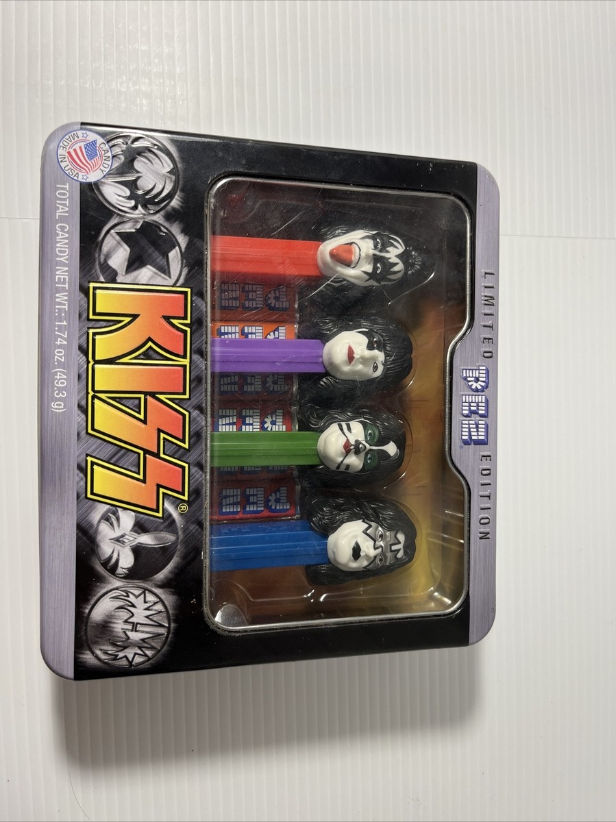 2012 KISS PEZ Limited Edition 4pc Pez Candy Dispensers In
