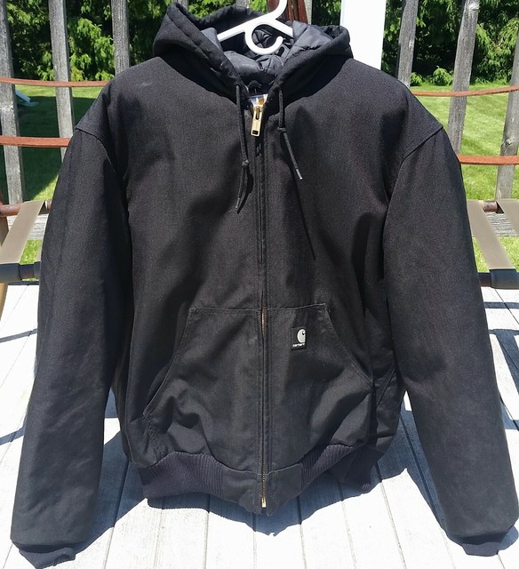 MENS Carhartt J133 Cordura Nylon Extreme Arctic Quilted Hooded Jacket