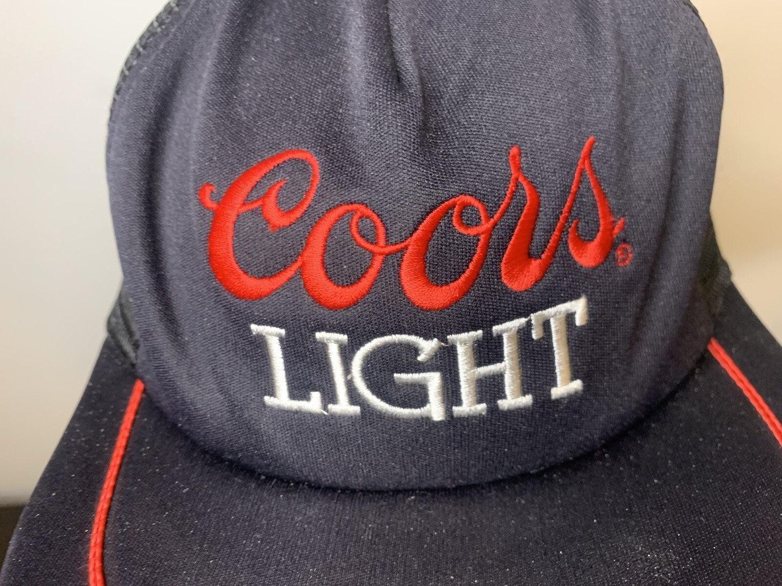 Vintage Coors Light Snapback Hat California Headwear Gem