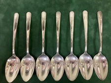 7- WM. Rogers MFG. CO. TALISMAN Vintage Spoons Collectible
