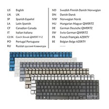 Laptop Keyboard For HP Pavilion 15-cs 15t-cs 15-cu 15t-cu 15-cw 15z-cw Backlit