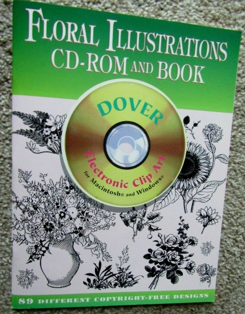 Dover Electronic Clip Art Ser.: Floral Illustrations by Dover Staff