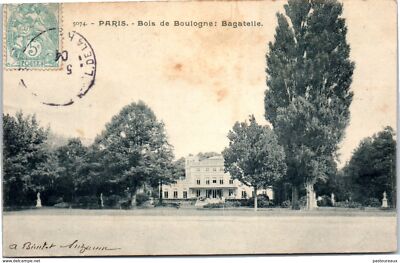 75 PARIS - Bois de Boulogne - Bagatelle PAST / 5041