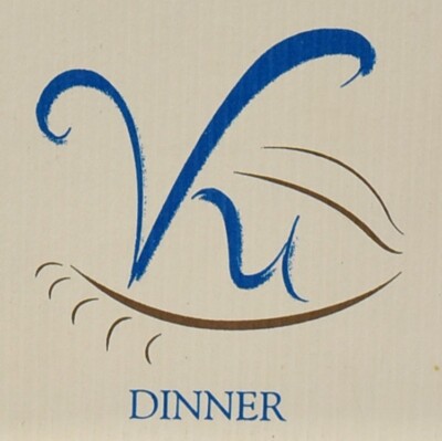 Vintage 2002 Vu Restaurant Menu Hyatt Regency Hotel Jersey City Hudson River