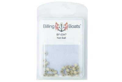 NET BALL IN HOLZ - 5MM-PAKET DA 25 STÜCKE -BF0347 -BILLING BOATS